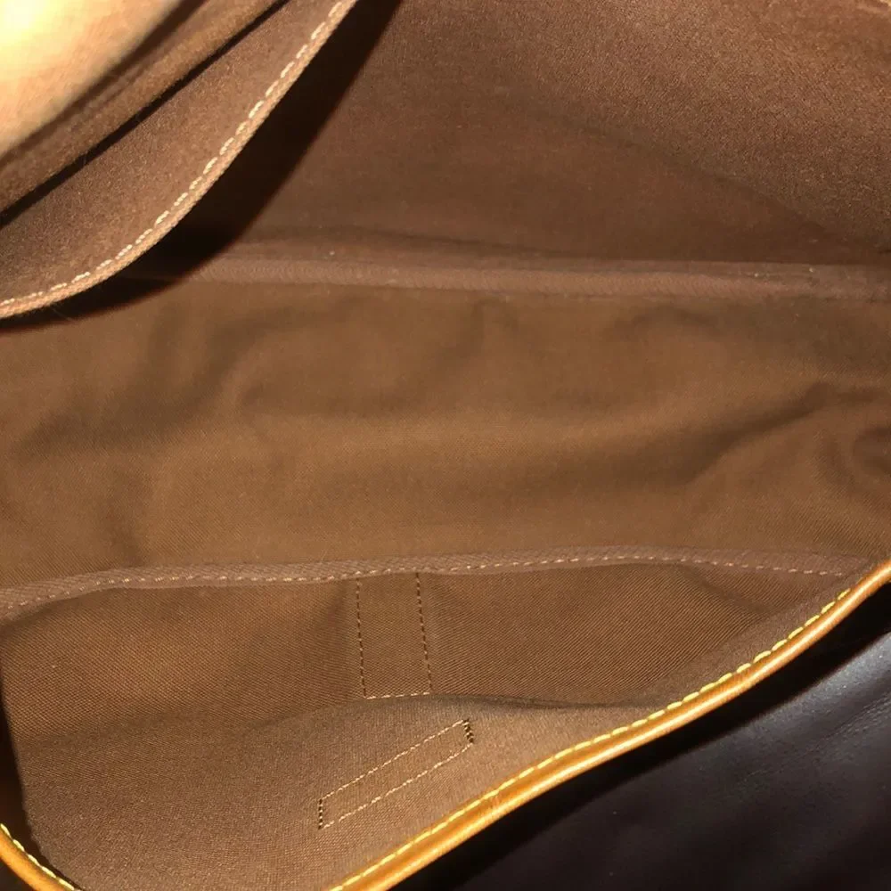 LOUIS VUITTON Saumur 35 Double Sided LV Messenger Shoulder Bag LV DUST BAG